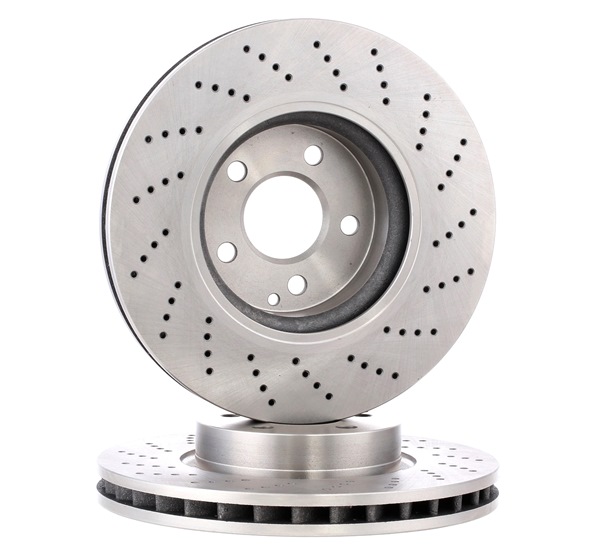 RIDEX 82B0512: Piduriketas Esisild, Ø: 322mm, õhutusega, Malm, Ø: 322mm, katmata, ilma kruvideta