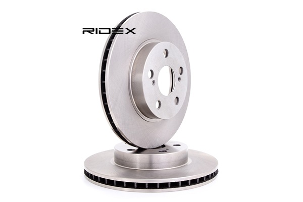 RIDEX 82B0062: Disque de frein Essieu avant, Ø: 255mm, ventilé, Fonte, Ø: 255mm, nu/non protégé/non plastifié, sans vis/boulons