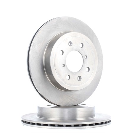 RIDEX 82B0268: Disco de freno Eje delantero, Ø: 252,6mm, ventilado, Hierro fundido, Ø: 252,6mm, sin recubrimiento, sin tornillos