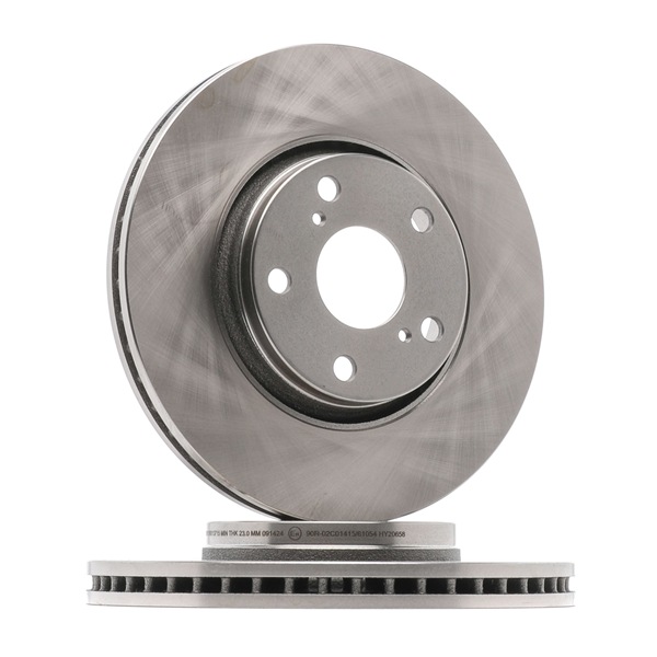 RIDEX 82B0296: Brzdový kotouč přední osa, R: 294.7mm, větráno, Litina, R: 294.7mm, nepotažený (bez vrstvy), bez šroubu