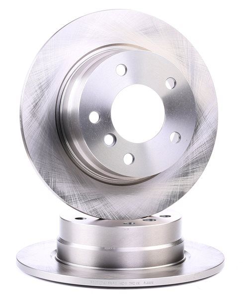 RIDEX 82B0122: Disco de freno Eje trasero, Ø: 279,7mm, macizo, Hierro fundido, Ø: 279,7mm, sin recubrimiento, sin tornillos