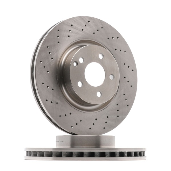 RIDEX 82B0598: Disco de freno Eje delantero, Ø: 335mm, ventilado, Hierro fundido, Ø: 335mm, sin recubrimiento, sin tornillos