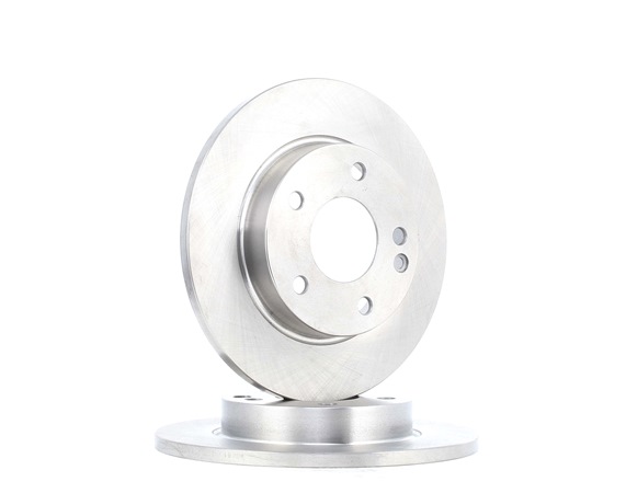 RIDEX 82B0083: Disco de freno Eje delantero, Ø: 259,8mm, macizo, Hierro fundido, Ø: 259,8mm, sin recubrimiento, sin tornillos