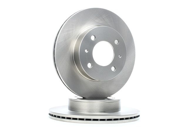 RIDEX 82B0439: Bremsscheibe Vorderachse, Ø: 241,3mm, Belüftet, Gusseisen, Ø: 241,3mm, unbeschichtet, ohne Schrauben