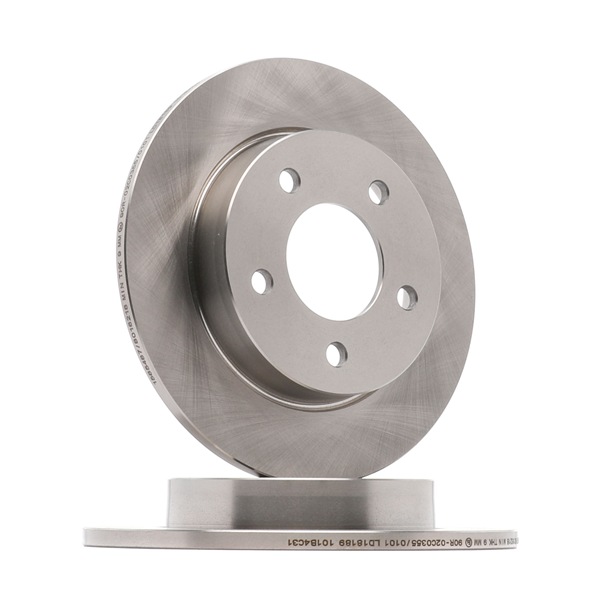 RIDEX 82B0088 Δισκόπλακα MAZDA 3 (BL) 107 PS Βενζίνη κόστος