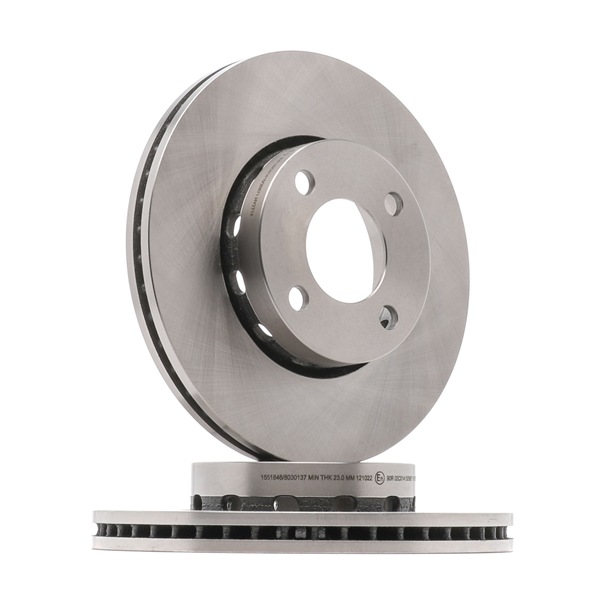 RIDEX 82B0495: Disco de freno Eje delantero, Ø: 275,8mm, ventilado, Hierro fundido, Ø: 275,8mm, sin recubrimiento, sin tornillos