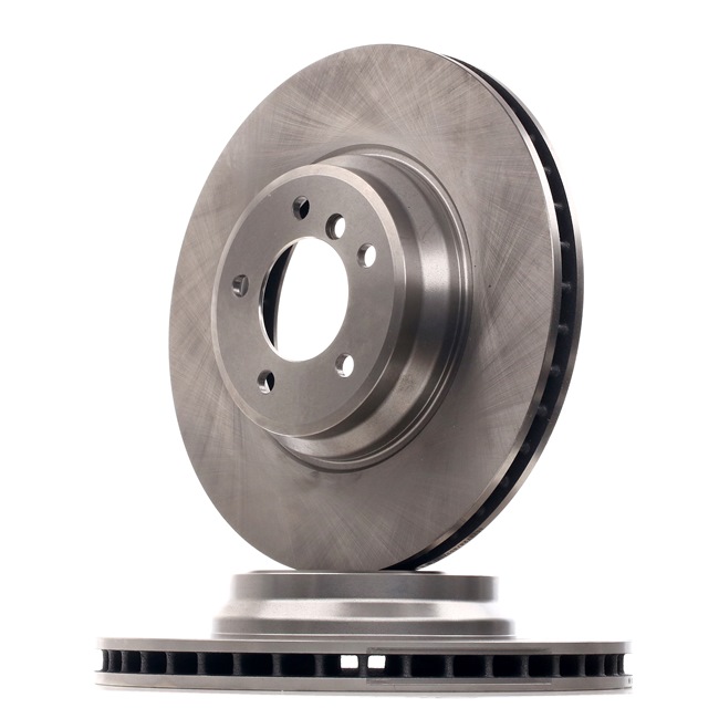 RIDEX 82B0366: Disco de freno Eje delantero, Ø: 348mm, ventilado, Hierro fundido, Ø: 348mm, sin recubrimiento, sin tornillos