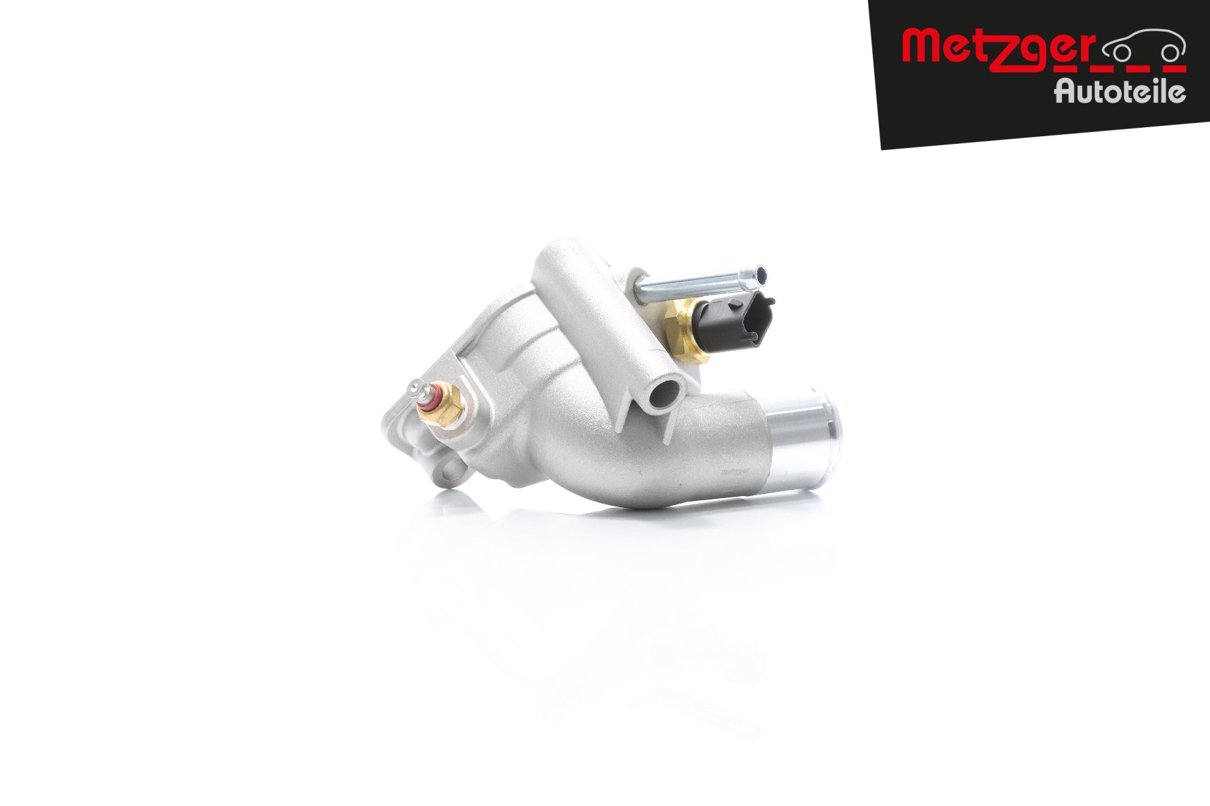 METZGER 4006001: Kühlwasserthermostat 92°C, mit Dichtung, ORIGINAL ERSATZTEIL