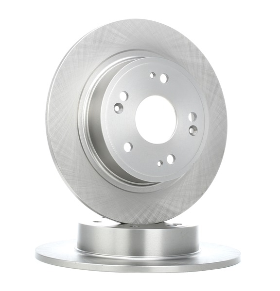 RIDEX 82B0753: Disco de freno Eje trasero, Ø: 282mm, macizo, Hierro fundido, Ø: 282mm, sin recubrimiento, sin tornillos