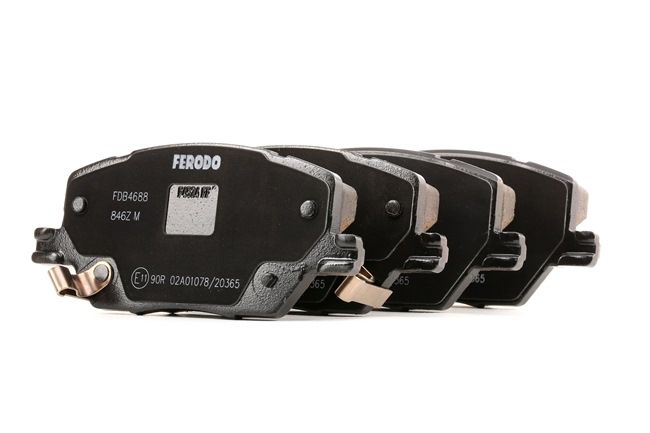 FERODO FDB4688 Τακάκια φρένων JEEP Renegade SUV (BU, B1) 186 PS Βενζίνη κόστος