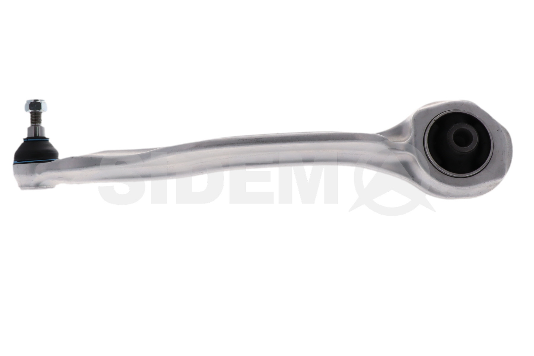 SIDEM 49870: Wahacz, zawieszenie koła na dole, z przodu, Oś przednia, z lewej, Aluminium