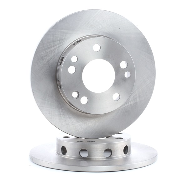 RIDEX 82B0778: Disco de freno Eje delantero, Ø: 262mm, macizo, Hierro fundido, Ø: 262mm, sin recubrimiento, sin tornillos