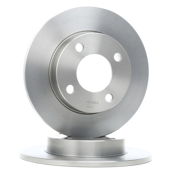 RIDEX 82B0742 Спирачен диск AUDI 80 (89, 89Q, 8A, B3) 112 K.C. бензин цена