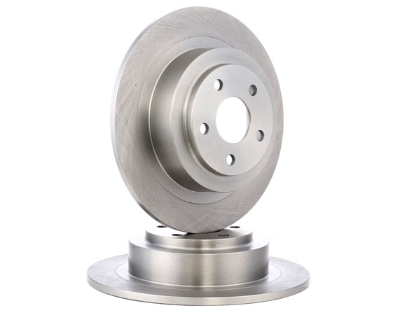 RIDEX 82B0432: Bremsscheibe Hinterachse, Ø: 289,8mm, voll, Gusseisen, Ø: 289,8mm, unbeschichtet, ohne Schrauben