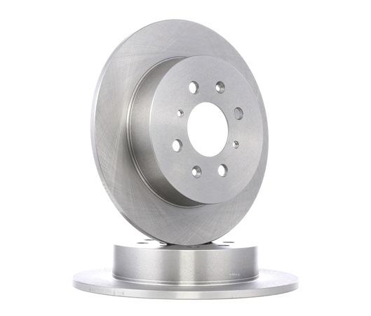 RIDEX 82B0241: Disco de freno Eje trasero, Ø: 259,8mm, macizo, Hierro fundido, Ø: 259,8mm, sin recubrimiento, sin tornillos