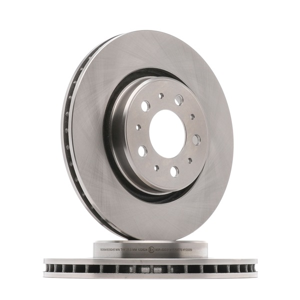 RIDEX 82B0239: Disco de freno Eje delantero, Ø: 301,8mm, ventilado, Hierro fundido, Ø: 301,8mm, sin recubrimiento, sin tornillos