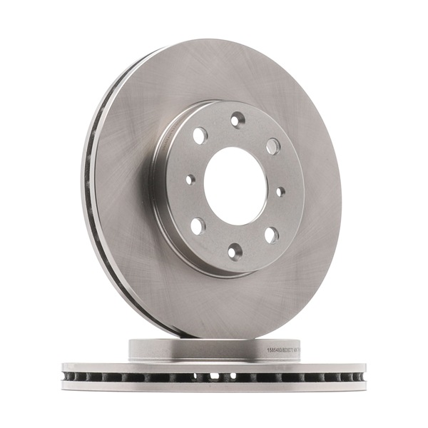 RIDEX 82B0288: Δισκόπλακα μπροστινός άξονας, Ø: 240mm, εσωτερικά αεριζόμενο, Ø: 240mm, χωρίς πλήμνη, χωρίς μπουλόνια στερέωσης τροχού