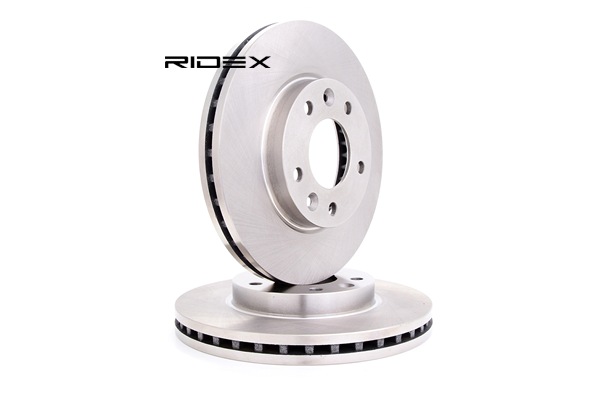 RIDEX 82B0599: Disco de freno Eje delantero, Ø: 274mm, ventilado, Hierro fundido, Ø: 274mm, sin recubrimiento, sin tornillos