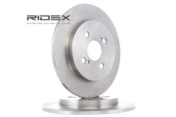 RIDEX 82B0646: Bromsskiva Bakaxel, Ø: 259mm, full, Gjutjärn, Ø: 259mm, obeskiktad, utan skruvar