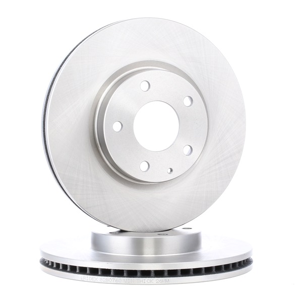 RIDEX 82B0760: Piduriketas Esisild, Ø: 297mm, õhutusega, Malm, Ø: 297mm, katmata, ilma kruvideta