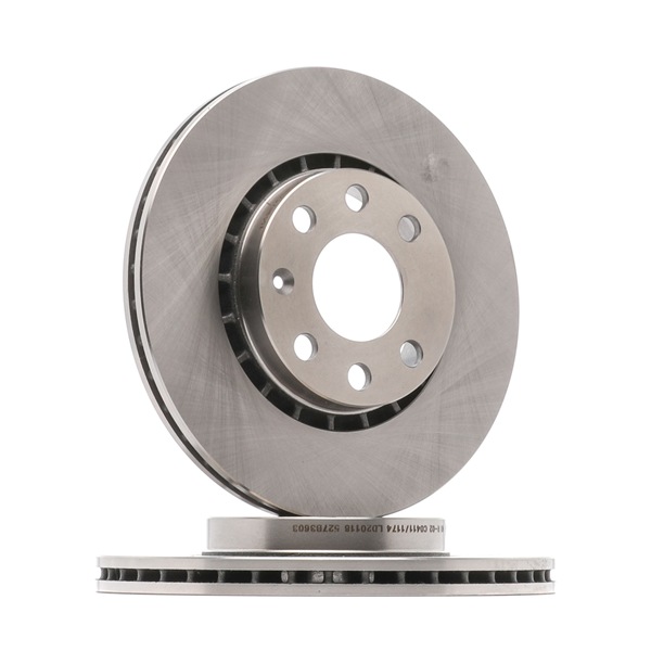 RIDEX 82B0452: Brzdový kotouč přední osa, R: 255,9mm, větráno, Litina, R: 255,9mm, nepotažený (bez vrstvy), bez šroubu