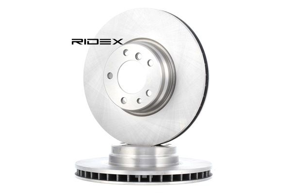 RIDEX 82B0959: Disco de freno Eje delantero, Ø: 334mm, ventilado, Hierro fundido, Ø: 334mm, sin recubrimiento, sin tornillos