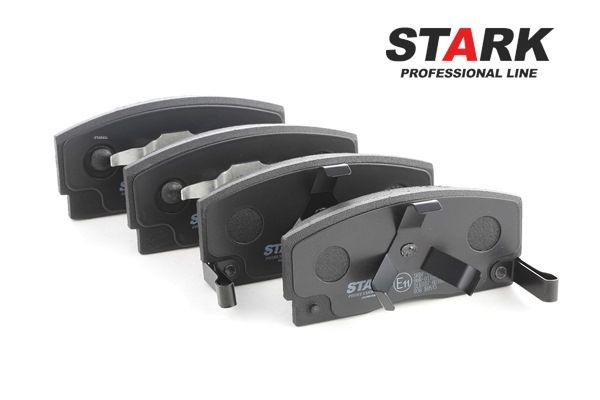 STARK SKBP-0011437: Plaquettes de frein Essieu avant, avec ressort, avec clip de piston