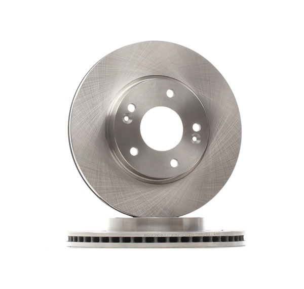 RIDEX 82B0765: Remschijf Vooras, Ø: 280mm, Geventileerd, Gietijzer, Ø: 280mm, Geen coating, Zonder schroeven
