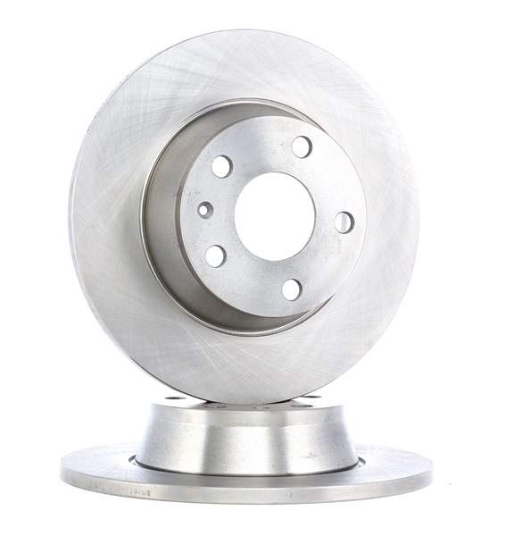 RIDEX 82B0871: Disco de freno Eje trasero, Ø: 286mm, macizo, Hierro fundido, Ø: 286mm, sin recubrimiento, sin tornillos