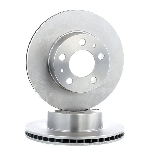 RIDEX 82B0786: Féktárcsa elsőtengely, Ø: 26mm, Szellőztetett, Öntöttvas, Ø: 26mm, bevonat nélküli, csavarok nélkül