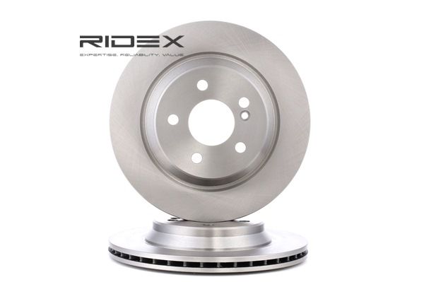 RIDEX 82B0638: Bremsscheibe Hinterachse, Ø: 300mm, Belüftet, Gusseisen, Ø: 300mm, unbeschichtet, ohne Schrauben