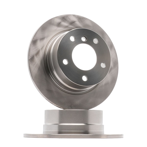 RIDEX 82B0841: Disco de freno Eje trasero, Ø: 280mm, macizo, Hierro fundido, Ø: 280mm, sin recubrimiento, sin tornillos