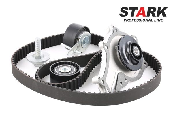 STARK SKWPT-0750008: Kit de distribution + pompe à eau Nbr. dents: 137, Largeur: 25mm, avec pompe à eau