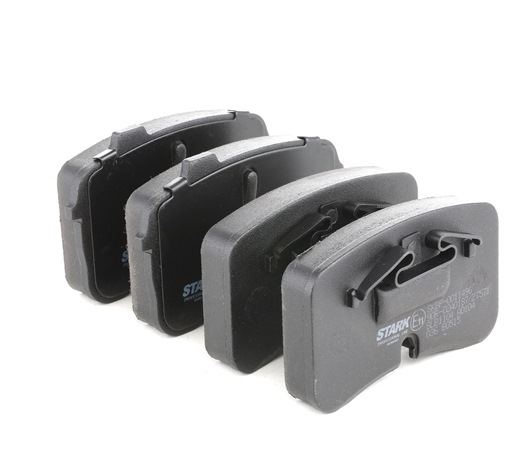 STARK SKBP-0011496: Plaquettes de frein Essieu avant, avec clip de piston