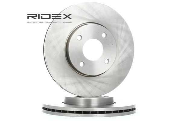 RIDEX 82B0647: Bremsscheibe Vorderachse, Ø: 278mm, Belüftet, Gusseisen, Ø: 278mm, unbeschichtet, ohne Schrauben