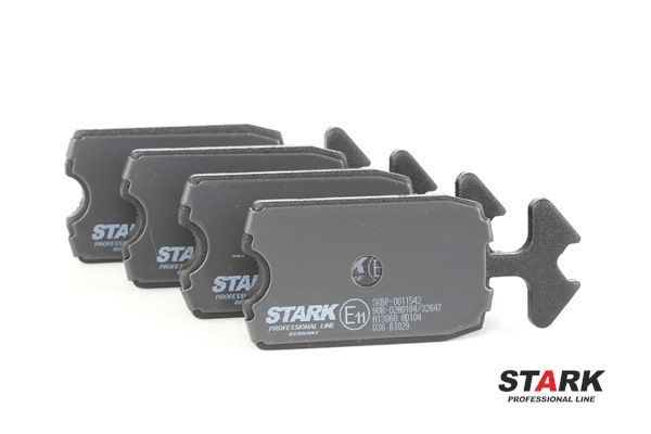 STARK SKBP-0011542: Plaquettes de frein Essieu avant