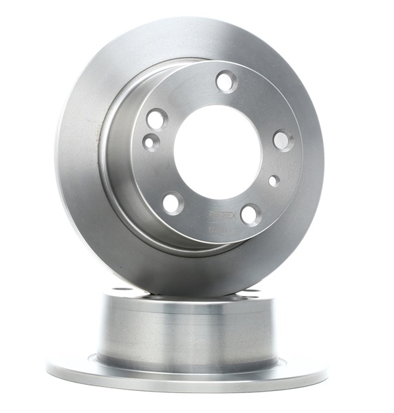 RIDEX 82B0984: Disque de frein Essieu arrière, Ø: 223,6mm, plein, Fonte, Ø: 223,6mm, nu/non protégé/non plastifié, sans vis/boulons