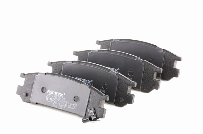 RIDEX 402B0251: Piduriklotsid Tagasild
