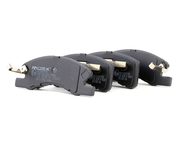 RIDEX 402B0595 Bremseklodser MITSUBISHI Mirage / Space Star Hatchback (A0_A) 75 HK Benzin hvad koster