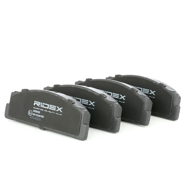 RIDEX 402B0452: Bremseklodser foraksel