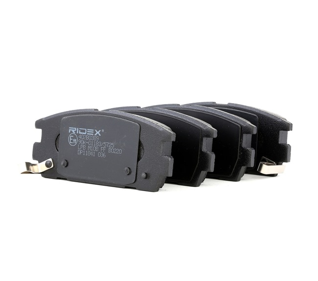 RIDEX 402B0389 Bremseklodser HYUNDAI TERRACAN (HP) 200 HK Benzin hvad koster