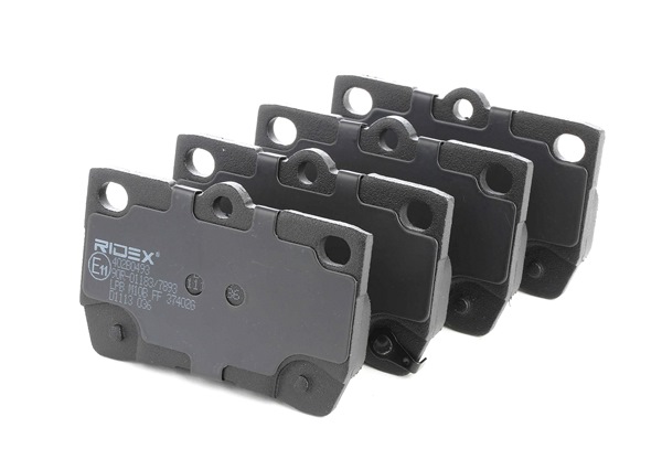 RIDEX 402B0493 Fékbetét készlet, tárcsafék LEXUS IS 2 (GSE2, ALE2, USE2) 207 LE Benzin ár