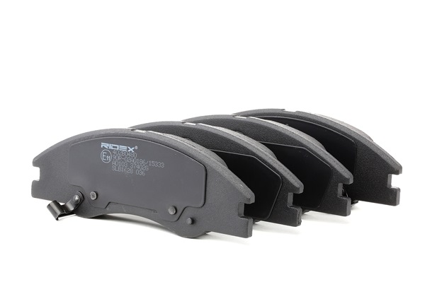 RIDEX 402B0480: Bremsbeläge Vorderachse