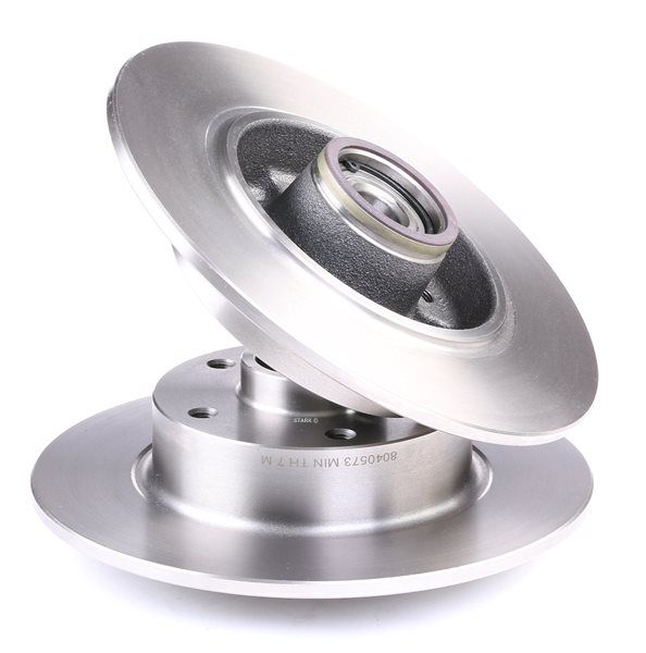 STARK SKBD-0023143: Piduriketas Tagasild, Ø: 260,2mm, täis, Malm, Ø: 260,2mm, katmata, koos rattakeskmega