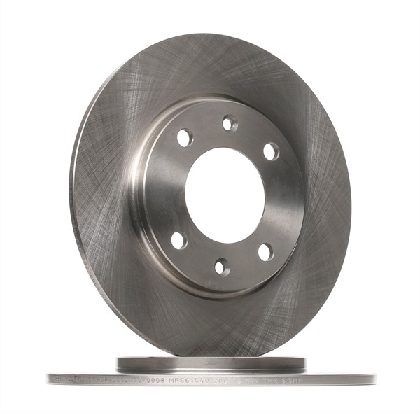 STARK SKBD-0023153: Bremseskive bagaksel, Ø: 246,8mm, fuldstændigt, Støbejern, Ø: 246,8mm, ubelagt, uden skruer