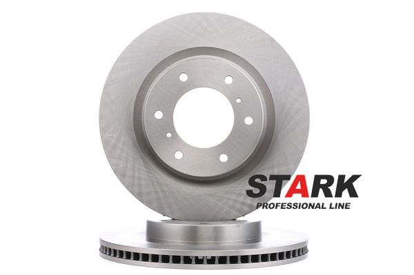 STARK SKBD-0023164: Disque de frein Essieu avant, Ø: 332mm, ventilé, Fonte, Ø: 332mm, nu/non protégé/non plastifié, sans vis/boulons