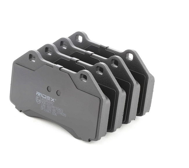 RIDEX 402B0680: Piduriklotsid Esisild