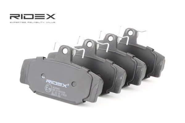 RIDEX 402B0482: Bremsbeläge Hinterachse