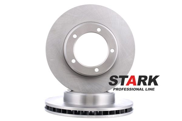 STARK SKBD-0023210: Disc de frână punte fata, Ř: 313mm, ventilat, Fonta, Ř: 313mm, netratat, fara suruburi