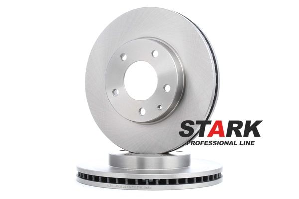STARK SKBD-0023229: Bremžu diski Priekšējais tilts, Ø: 274mm, ventilējams, Čuguns, Ø: 274mm, bez pārklājuma, bez skrūvēm